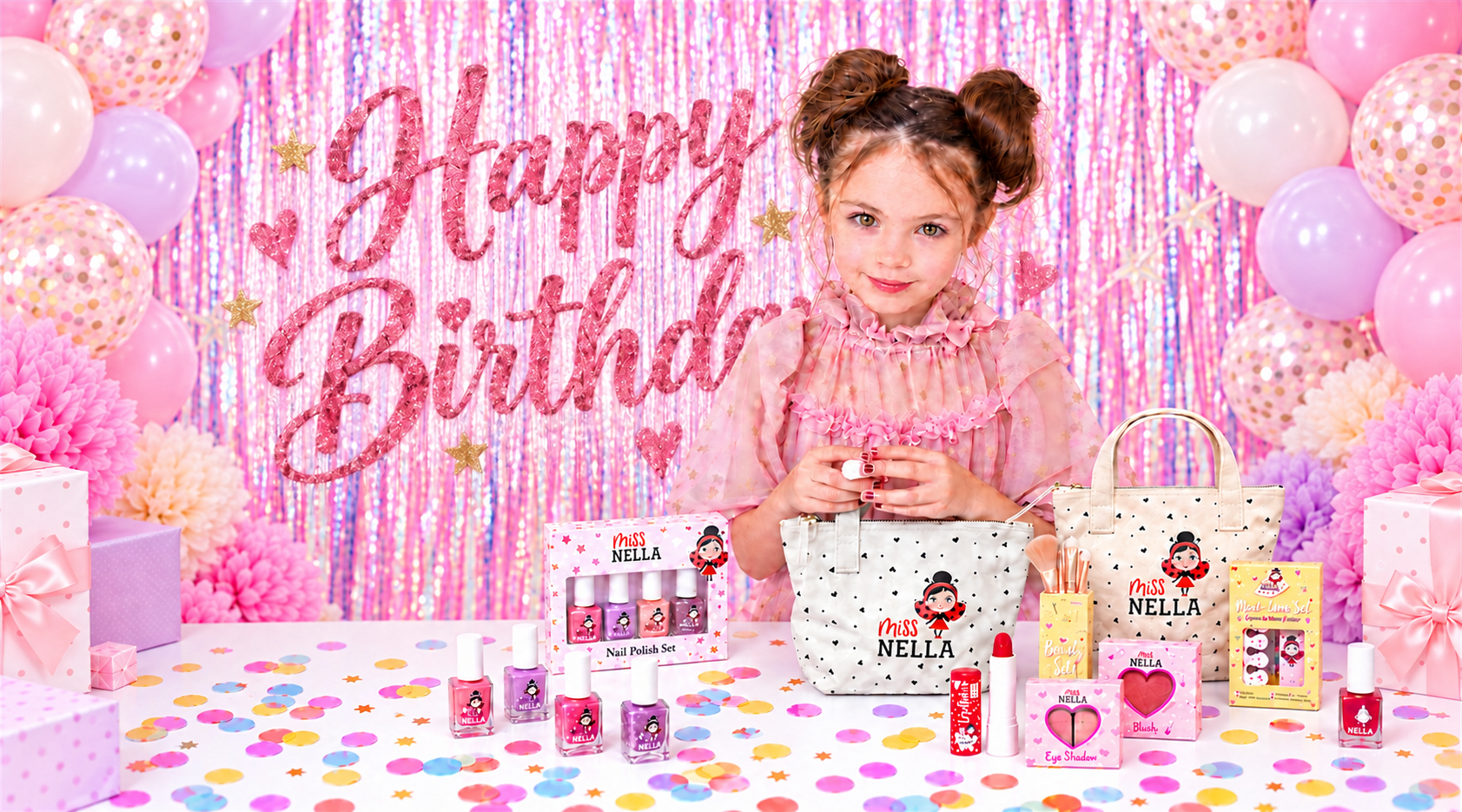 Celebrate Your Birthday <br> with Miss Nella!