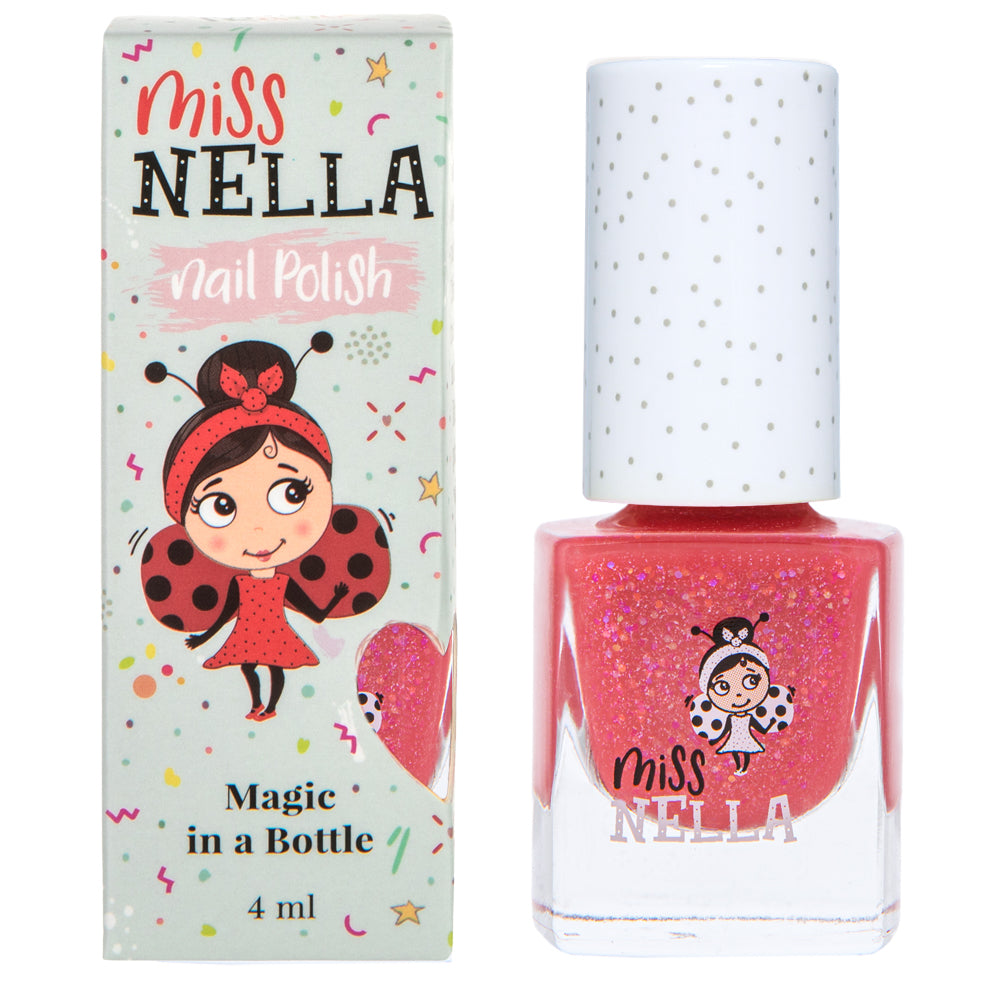 Sugar Hugs Glitter 4ml Peel off Kids Nail Polish