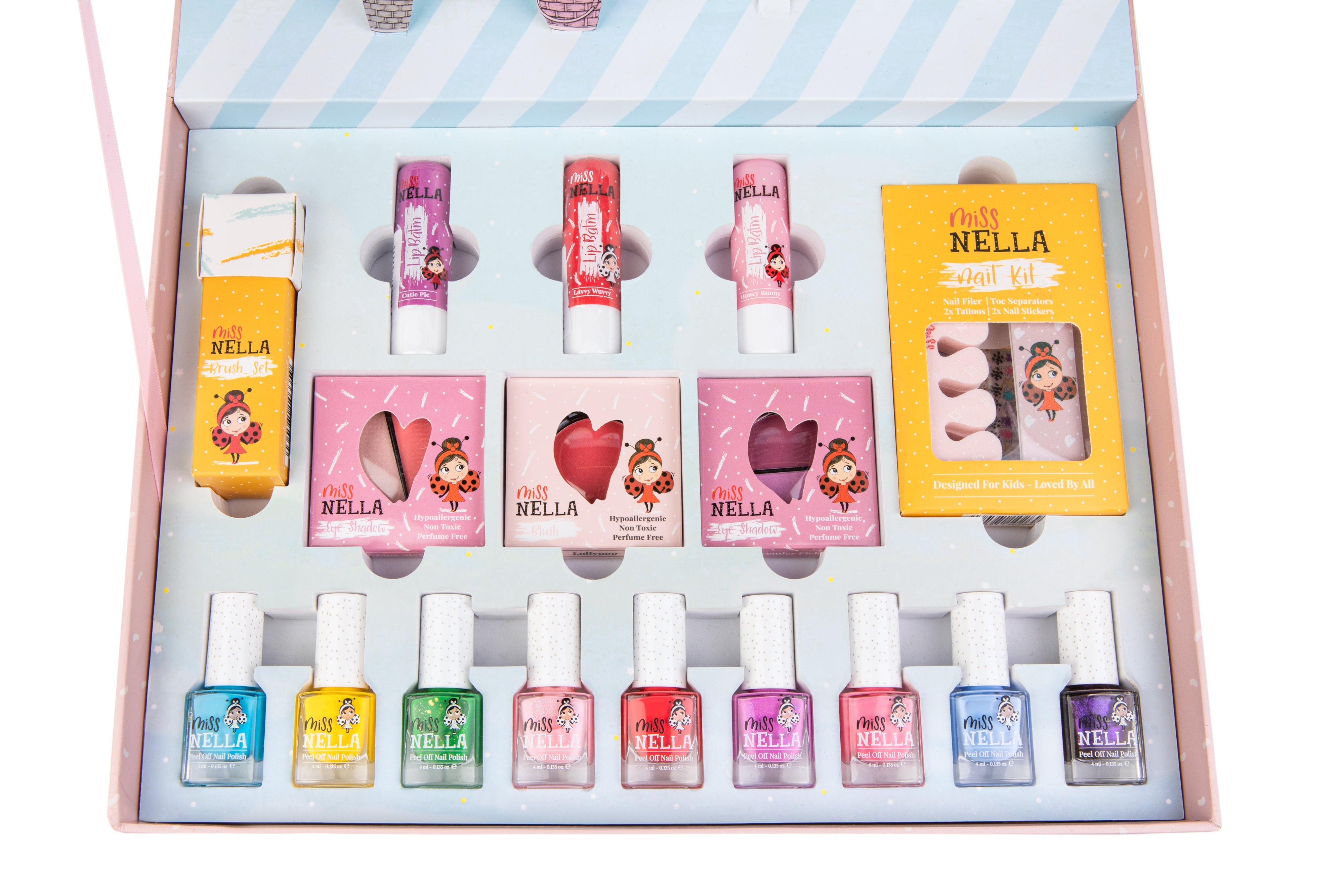 Kids Makeup & Nail Kit Pop-Up Suitcase Gift