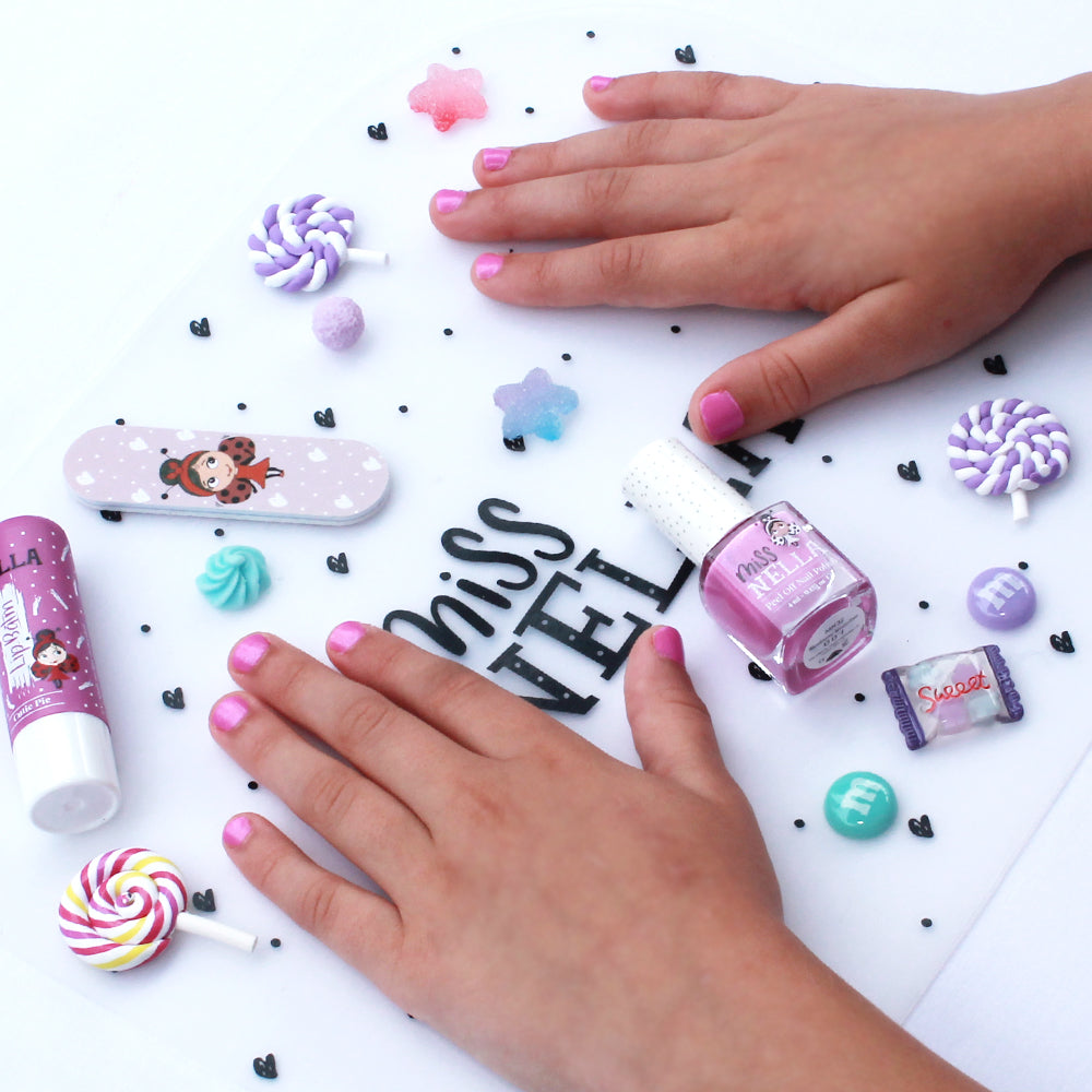 Blueberry Smoothie 4ml Peel off Kids Nail Polish